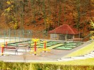 sports ground with weight traning machines and mini-golf, Health Resort / Sanatorium «Thermal Star»