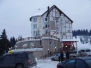 Hotel Building, winter, Hotel «Terem»