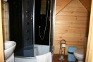 Bathroom unit, cottage Ostrov, Hotel «Ozero Vita, eco-resort »