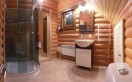 Junior suite, cottage. bathroom unit, Resort Hotel «Serebriany Vodograi»
